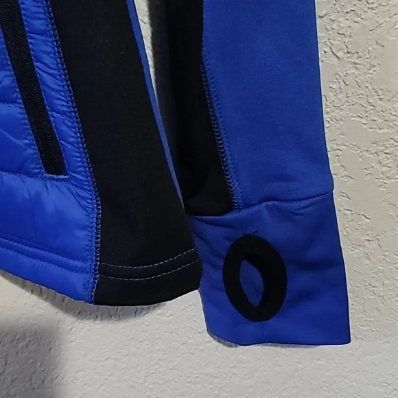 Brand New! Everlast Blue  & Black Front Puffer Activewear Jacket Sz.S - Picture 6 of 10
